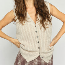 Indlæs billede til gallerivisning MOS MOSH Rinja Marisol Line Knit Top Ecru
