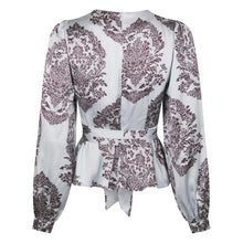 Indlæs billede til gallerivisning NEO NOIR Rista Deco Drop Blouse Light Blue
