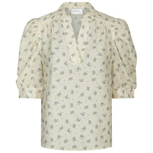 Indlæs billede til gallerivisning NEO NOIR Roella Soft Fleur Blouse Creme
