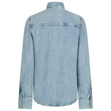 Indlæs billede til gallerivisning NEO NOIR Roger Denim Shirt Smoke Blue
