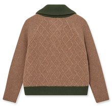Indlæs billede til gallerivisning HEYANNO Roll Melange Knit Brown Melange
