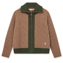 Indlæs billede til gallerivisning HEYANNO Roll Melange Knit Brown Melange
