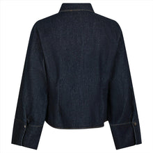 Indlæs billede til gallerivisning NEO NOIR Rosa Denim Shirt Dark Blue
