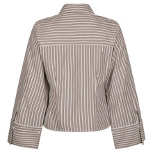 Indlæs billede til gallerivisning NEO NOIR Rosa Double Stripe Shirt Dusty Brown

