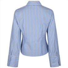 Indlæs billede til gallerivisning NEO NOIR Rosa Stripe Shirt Blue
