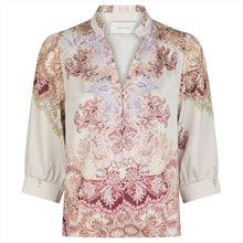 Indlæs billede til gallerivisning NEO NOIR Roselle Artist Paisley Blouse Ivory
