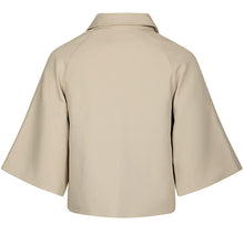 Indlæs billede til gallerivisning NEO NOIR Rosemma Trench Mini Jacket Beige
