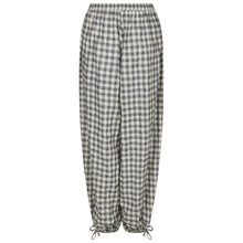 Indlæs billede til gallerivisning NEO NOIR Roxane Ballon Check Pants Black
