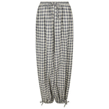 Indlæs billede til gallerivisning NEO NOIR Roxane Ballon Check Pants Black
