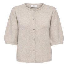 Indlæs billede til gallerivisning JDY Rue Life Pearl Cardigan Chateau Gray
