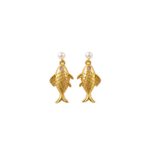 Indlæs billede til gallerivisning HULTQUIST COPENHAGEN s08673 Deep Sea Pearl Earrings
