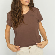 Indlæs billede til gallerivisning MOS MOSH Safina O-SS Tee Coffee Quarts
