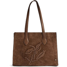Indlæs billede til gallerivisning DEPECHE 17298 Shopper Suede Walnut

