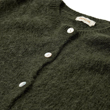 Indlæs billede til gallerivisning DEPECHE Sarah Alpaca Cardigan Khaki
