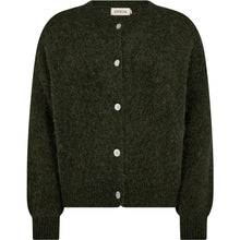Indlæs billede til gallerivisning DEPECHE Sarah Alpaca Cardigan Khaki
