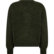 Indlæs billede til gallerivisning DEPECHE Sarah Alpaca Cardigan Khaki
