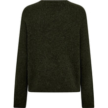 Indlæs billede til gallerivisning DEPECHE Sarah Alpaca O-Neck Khaki
