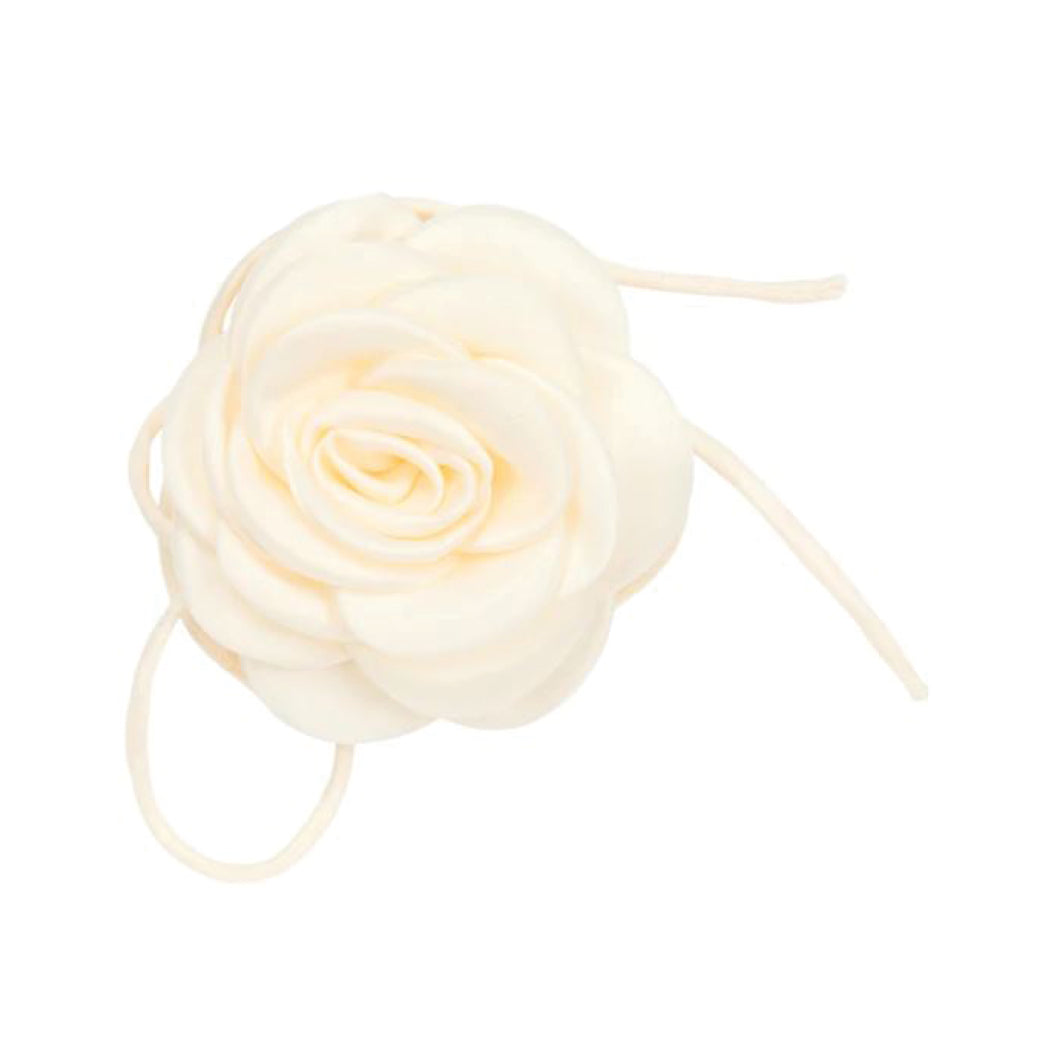 PICO COPENHAGEN Satin Rose String Ivory