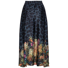 Indlæs billede til gallerivisning KARMAMIA Savannah Skirt Navy Flower Leopard
