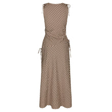 Indlæs billede til gallerivisning NEO NOIR Saxton Check Dress Brown
