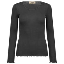 Indlæs billede til gallerivisning MOS MOSH Elaine O-ls Seamless Tee Phantom

