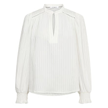 Indlæs billede til gallerivisning CO' COUTURE Senne Lace V-Blouse White
