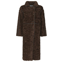 Indlæs billede til gallerivisning NEO NOIR Senta Faux Fur Dark Brown
