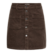 Indlæs billede til gallerivisning JDY Shiraz Corduroy Skirt Chocolate
