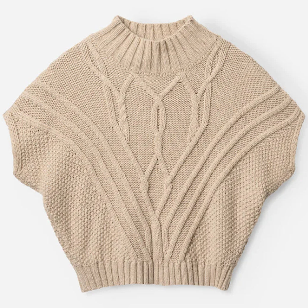 PROJECT AJ117 Signe Strik Vest Sand