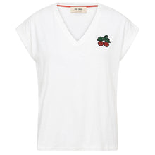 Indlæs billede til gallerivisning MOS MOSH Silao V-SS Tee White
