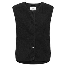 Indlæs billede til gallerivisning JDY Simina Teddy Vest Sort
