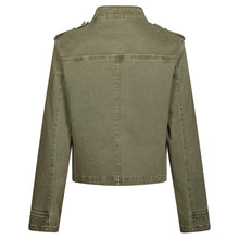 Indlæs billede til gallerivisning NEO NOIR Sivena Denim Jacket Army
