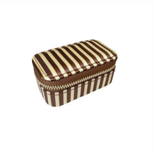 Indlæs billede til gallerivisning PICO COPENHAGEN Small Jewelry Box Brown Stripe
