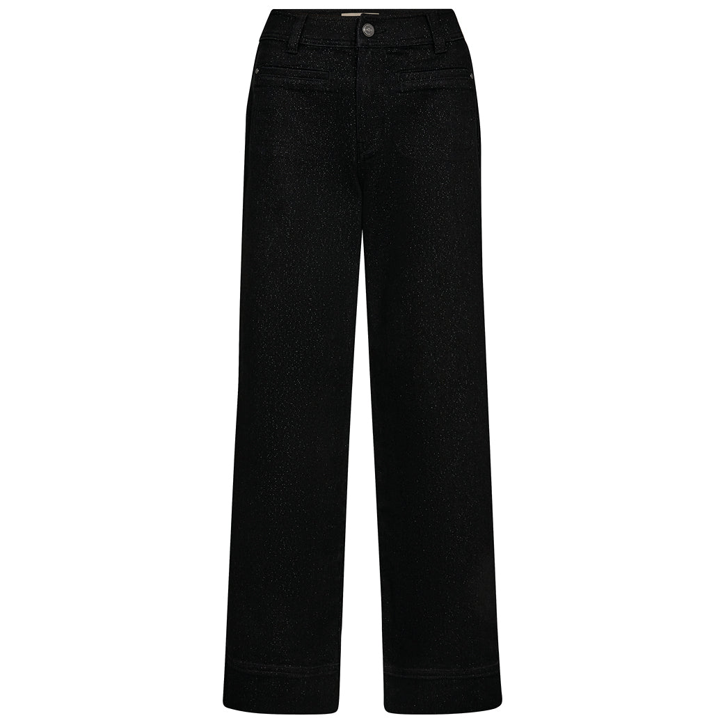 MOS MOSH Soey Shimmer Jeans Black Regular