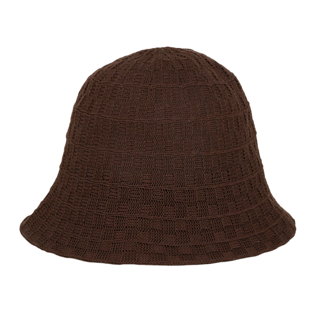 BECK SÖNDERGAARD Somra Bucket Hat Partridge Brown
