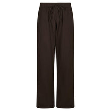Indlæs billede til gallerivisning NEO NOIR Sonar Linen Pants Dark Brown

