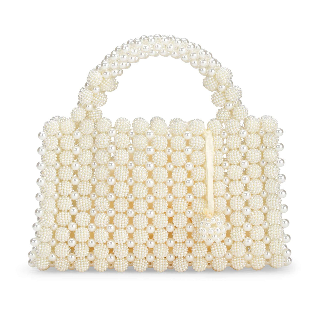 SUI AVA Handmade Pearl White