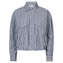Indlæs billede til gallerivisning HAUTE L'AMITIE Stone Crop Pocket Black Stripe
