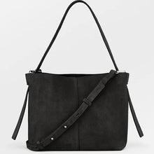 Indlæs billede til gallerivisning BECK SÖNDERGAARD Suede Fraya Small Bag Black
