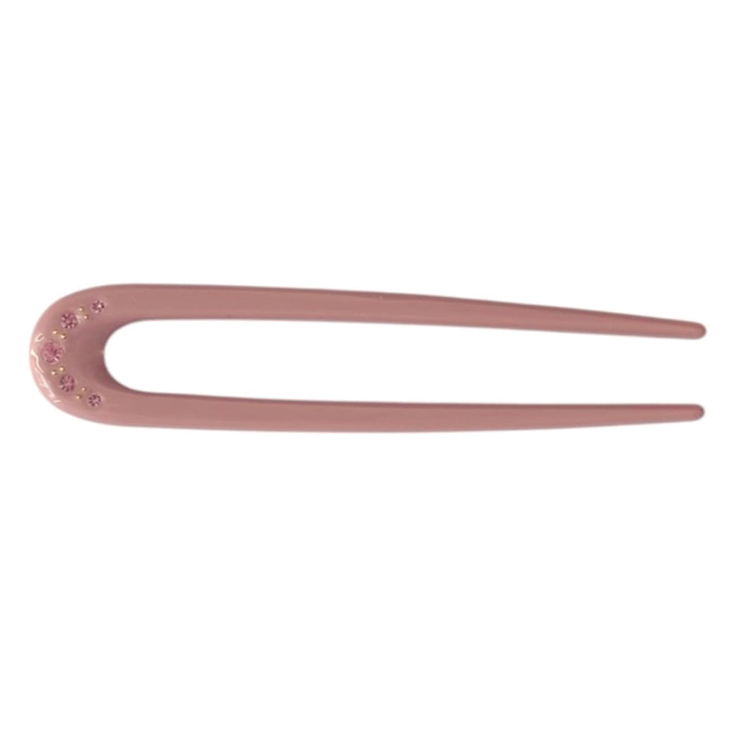 PICO COPENHAGEN Sunny Crystal Hair Pin Blush