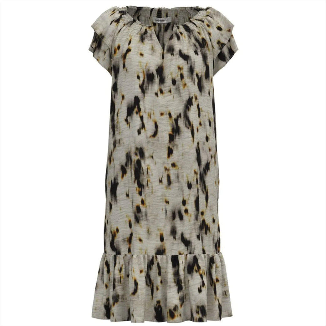 CO' COUTURE Sunrice Crop Elisa Dress Bone