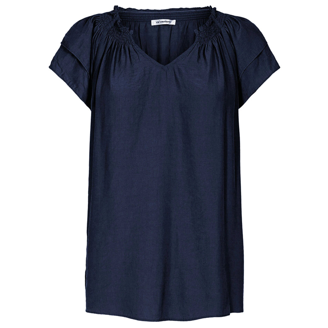 CO' COUTURE Sunrise Top Navy