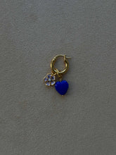 Indlæs billede til gallerivisning PICO COPENHAGEN French Heart Pendant Blue
