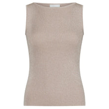 Indlæs billede til gallerivisning NEO NOIR Talia Glitter Knit Top Sand
