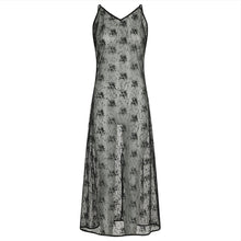 Indlæs billede til gallerivisning NEO NOIR Tarzana Lace Sequins Dress Sort
