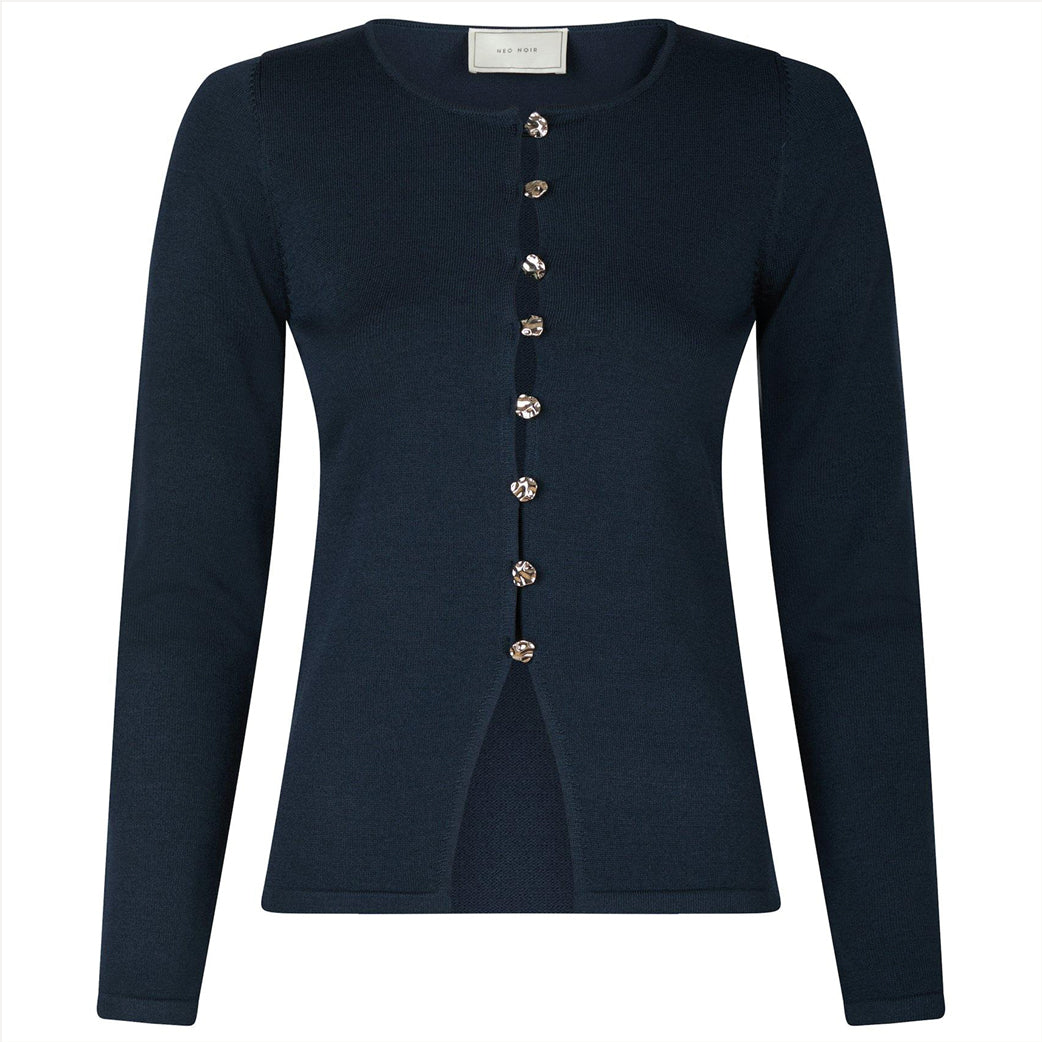 NEO NOIR Teller Knit Blouse Dark Navy