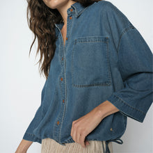 Indlæs billede til gallerivisning MOS MOSH Tessa Lich Shirt Blue
