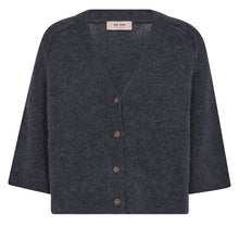 Indlæs billede til gallerivisning MOS MOSH Thora Lizet Knit Cardigan India Ink
