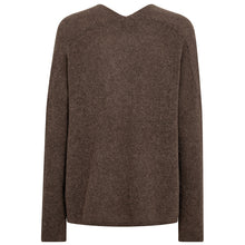 Indlæs billede til gallerivisning MOS MOSH Thora V-Neck Knit Falcon
