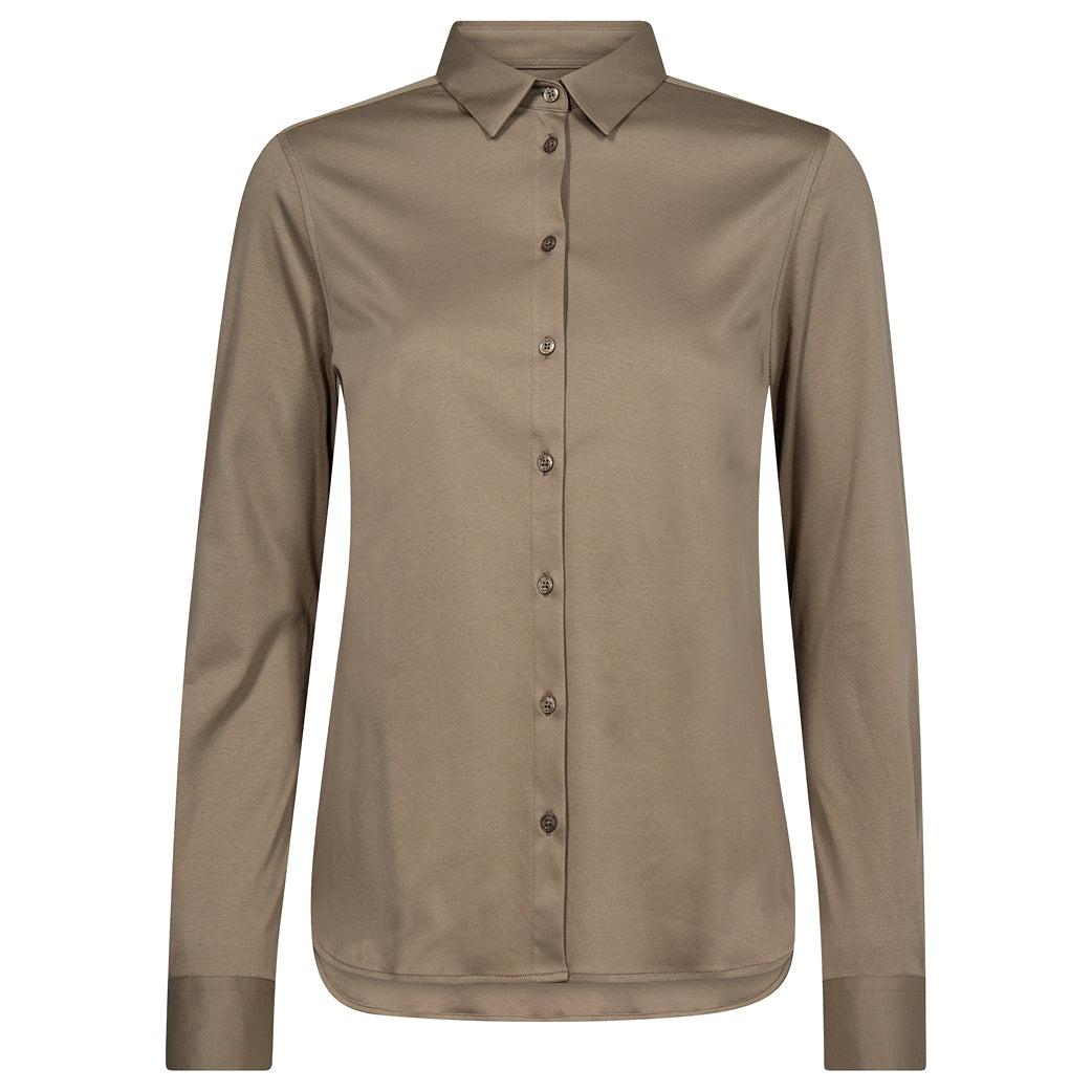 MOS MOSH Tina Jersey Shirt Brindle